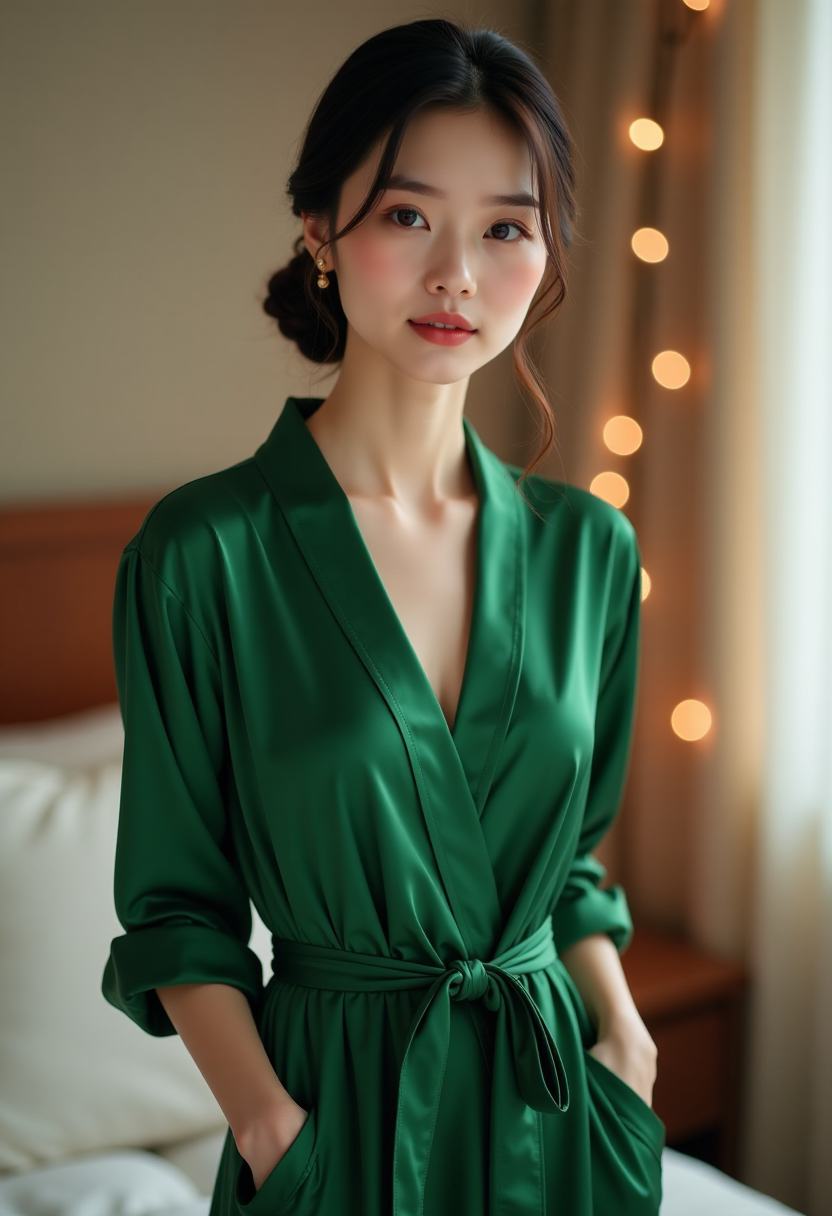 四口之家的夏日海边