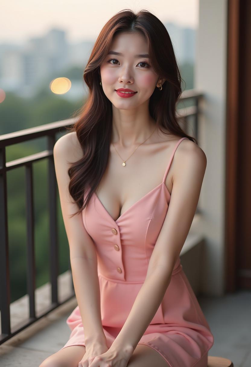 院子里的秋千架